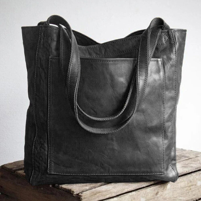 Luxe Leather Handbag for Women - Isabella-Brown-State of Style