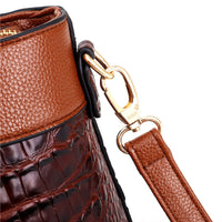 Luxe Leather Shoulder Bag - Liva-Grey-State of Style