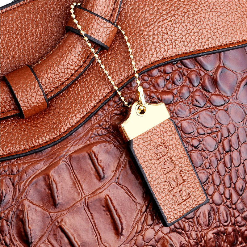 Luxe Leather Shoulder Bag - Liva-Grey-State of Style