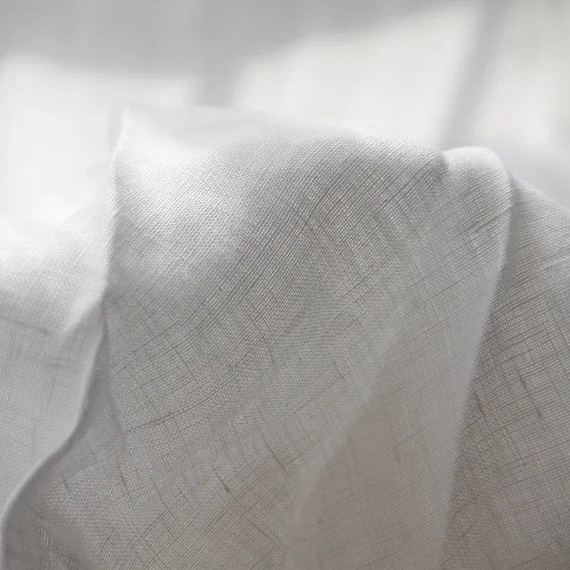 Luxe Linen Bedding - BreezyLuxe-150x230cm-White-State of Style