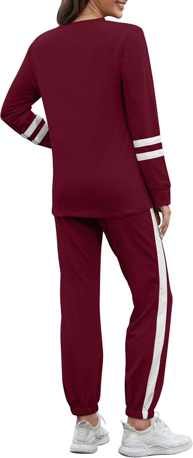 Luxe Lisa 2-Piece Jogging Outfit-Black-S-State of Style