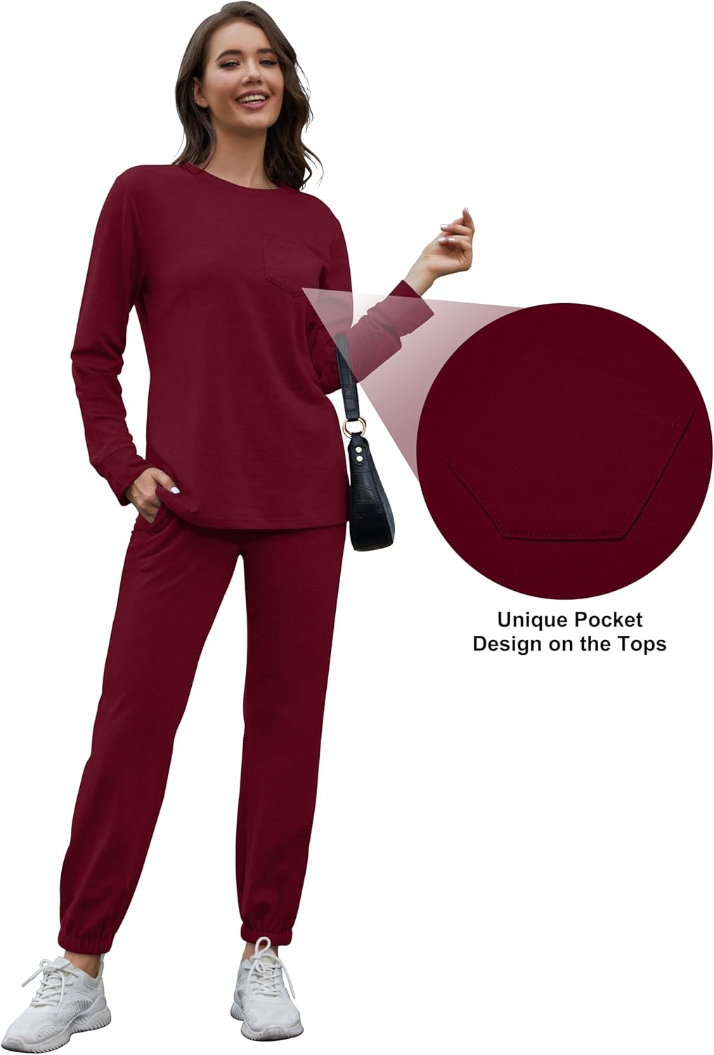 Luxe Lisa 2-Piece Jogging Outfit-Black-S-State of Style