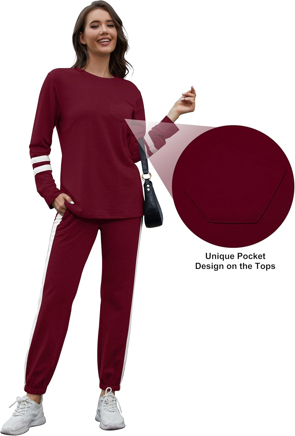 Luxe Lisa 2-Piece Jogging Outfit-Black-S-State of Style