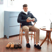 Luxe Men’s Moccasins - Lennox-Beige-7-State of Style