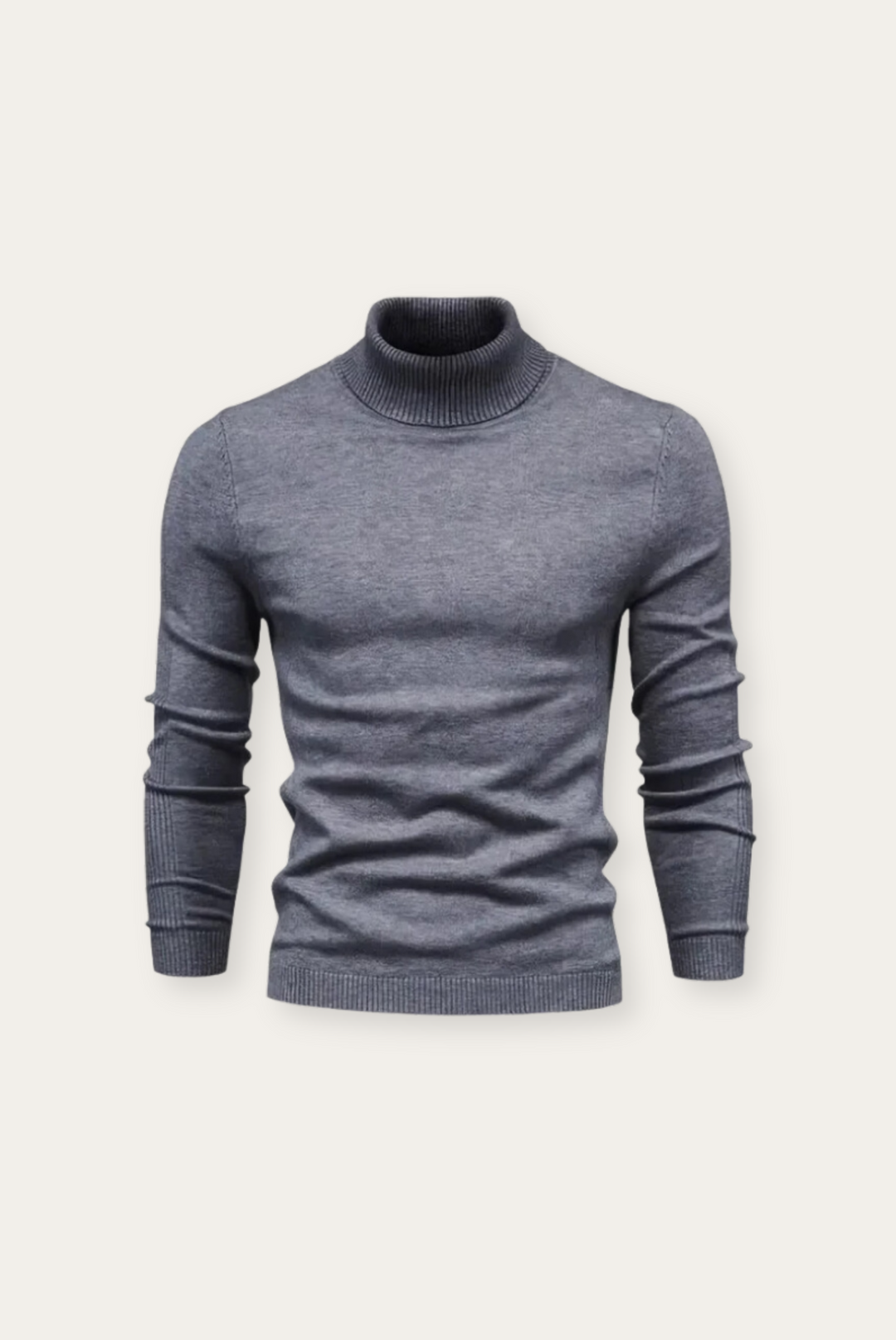 Luxe Men's Turtleneck Sweater – Adrian-Grey-S-State of Style
