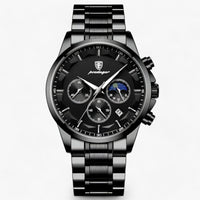 Luxe Men's Watch - Cassian-Black Black (S)-State of Style