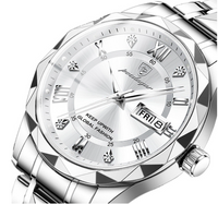 Luxe Men’s Watch - Regalia-Silver / White-State of Style