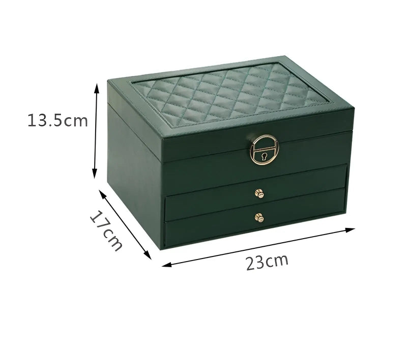 Luxe Multi-Layer Jewellery Box - EleganceBox-Pink-State of Style