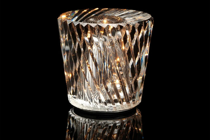 Luxe Rechargeable Diamond Crystal Table Lamp - Lumière Diamond-Acrux-State of Style