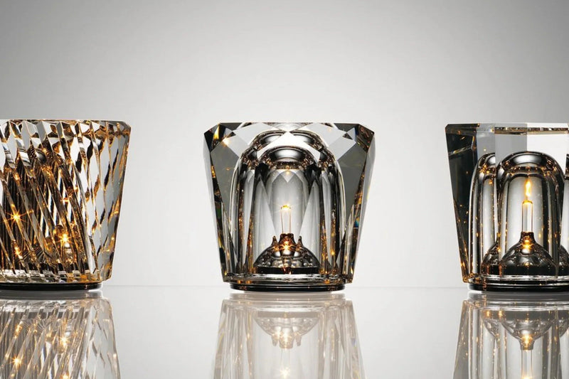 Luxe Rechargeable Diamond Crystal Table Lamp - Lumière Diamond-Acrux-State of Style