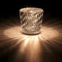Luxe Rechargeable Diamond Crystal Table Lamp - Lumière Diamond-Becrux-State of Style