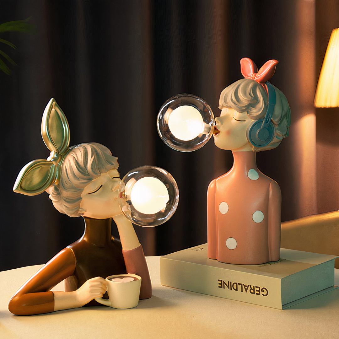 Luxe Table Lamp for Stylish Interiors - EleganceCraft-Lily-State of Style