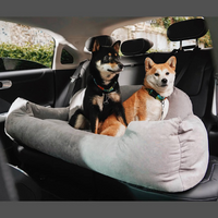 Luxe Travel Bed for Dogs - PawsRest-Standard-Grey-State of Style