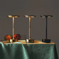 Luxe Wireless LED Table Lamp - Luna Glow-Gold-State of Style