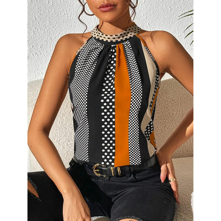 Luxe Women's Top with Trendy Design - Celeste-S-State of Style