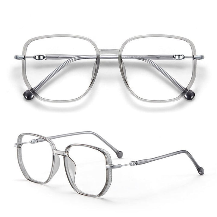 LuxeVision Stylish Anti-Blue Light Reading Glasses-Gold-+1.00-State of Style