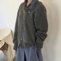Luxurious Cashmere Cardigan with Button Details - Aurora-Brown-XS-State of Style