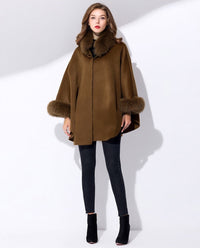 Luxurious Cashmere Coat | Unique Design & Warmth-Gray-S-State of Style