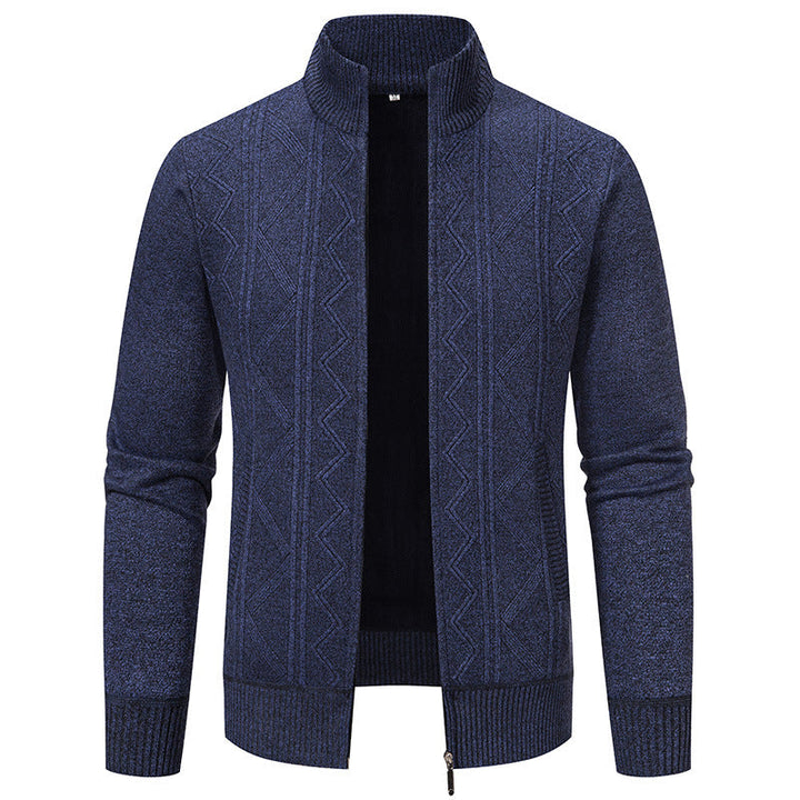 Luxurious Knitted Men's Vest - Henry-Dark Blue-S-State of Style