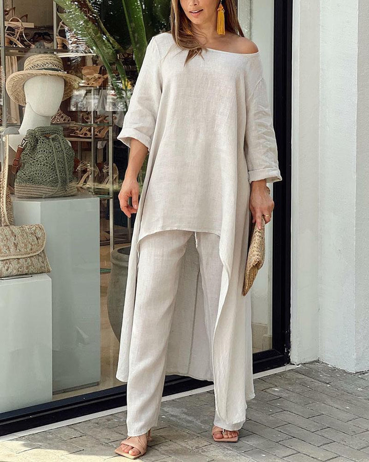 Luxurious Leisure Set for Women - Emma-Kaki-S-State of Style