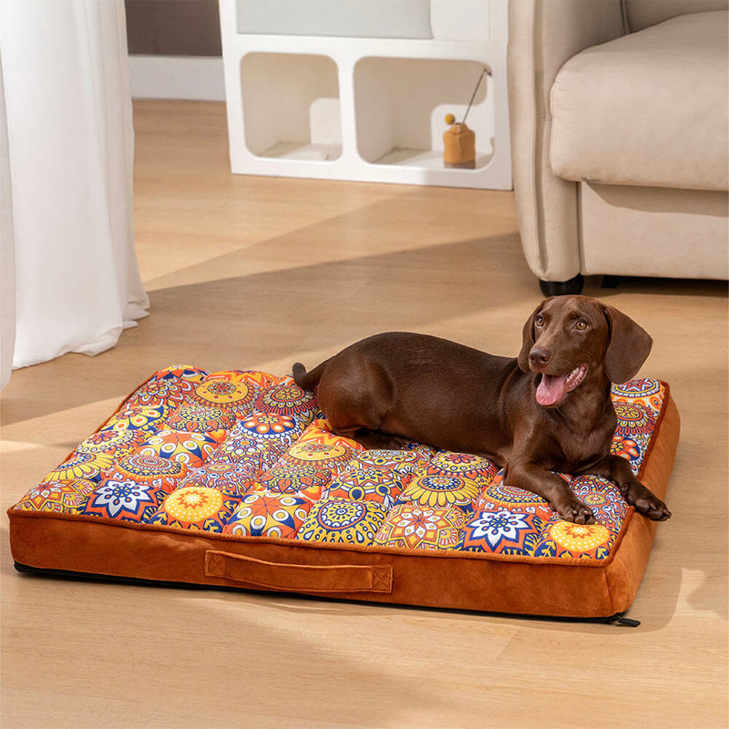 Luxurious Moroccan Style Dog Bed - Casablanca Dream-M-Brown-State of Style