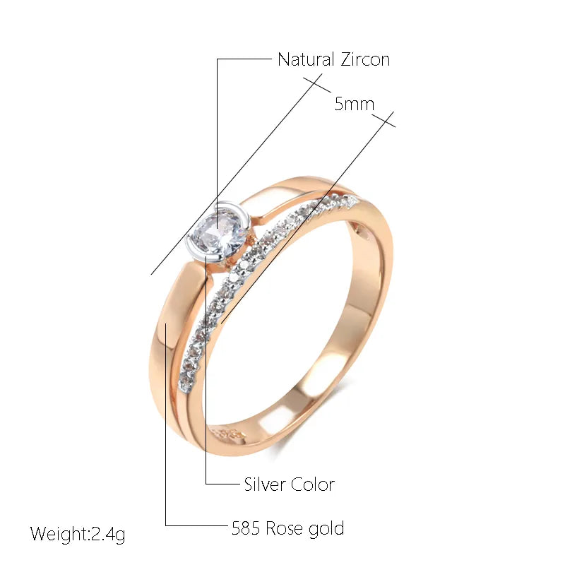 Luxurious Natural Zircon Ring | Elegant Statement Jewellery-7-State of Style