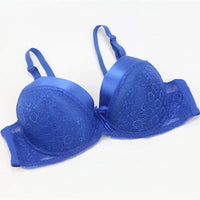 Luxurious Plus Size Lace Bra – Elegant & Supportive-Blue-12B-State of Style
