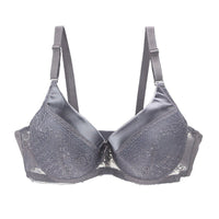 Luxurious Plus Size Lace Bra – Elegant & Supportive-Grey-12B-State of Style