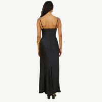 Luxurious Satin Slip Dress - Celeste-Green-S-State of Style