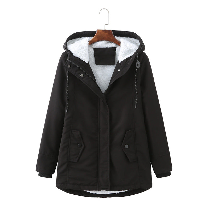 Luxurious Women's Winter Coat – Aurora-Black-S-State of Style