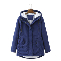 Luxurious Women's Winter Coat – Aurora-Blue-S-State of Style