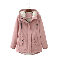 Luxurious Women's Winter Coat – Aurora-Olive Green-S-State of Style