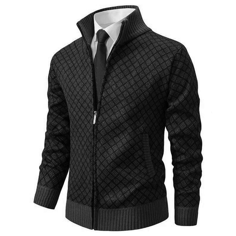 Luxuriously Knitted Jumper - Oliver-Black-XS-State of Style