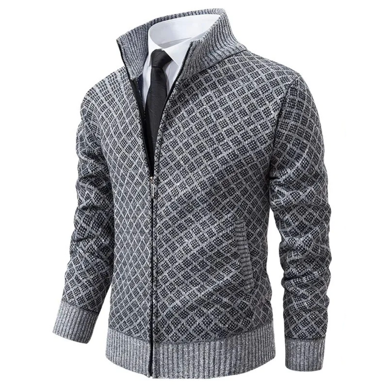 Luxuriously Knitted Jumper - Oliver-Grey-XS-State of Style
