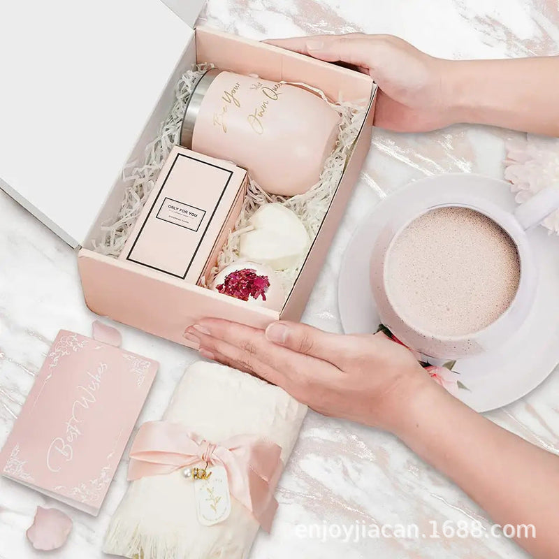 Luxury Bath Gift Set - BloomBath-Pink-State of Style