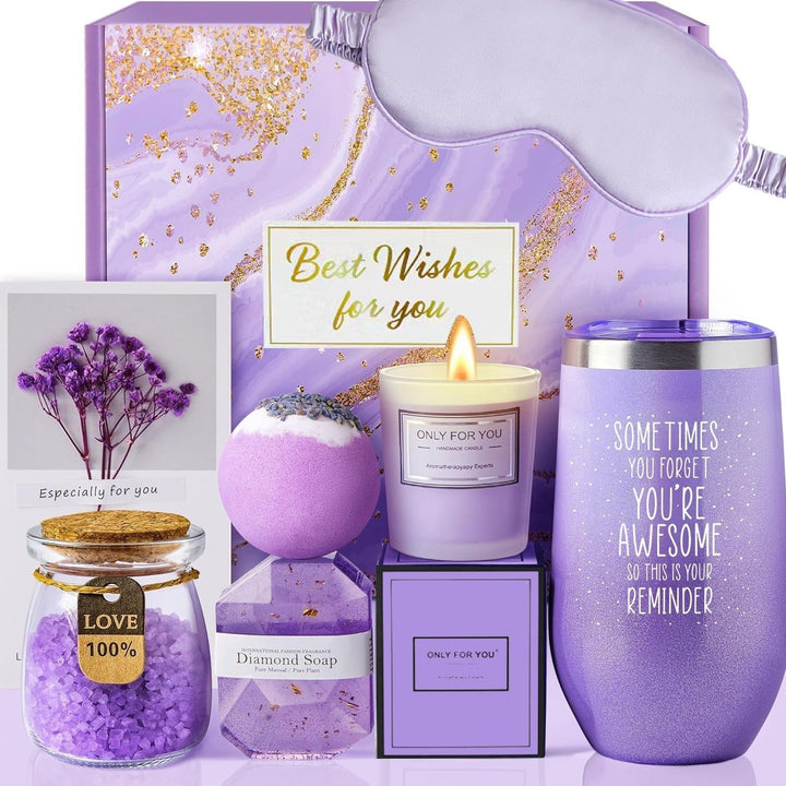 Luxury Bath Gift Set - BloomBath-Purple-State of Style