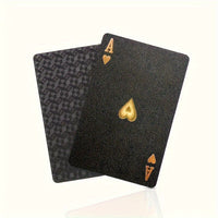 Luxury Black Playing Cards - Waterproof & Flexible with Storage Box - Noctura-State of Style