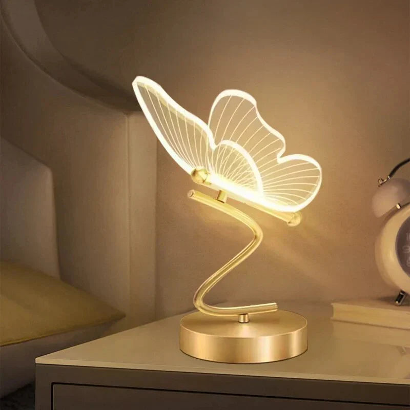 Luxury Butterfly LED Table Lamp - ButterflyLuxe-State of Style