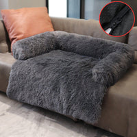 Luxury Dog Sofa Bed - PawLounge-Dark grey-S (90x75x15 cm)-Not washable-State of Style