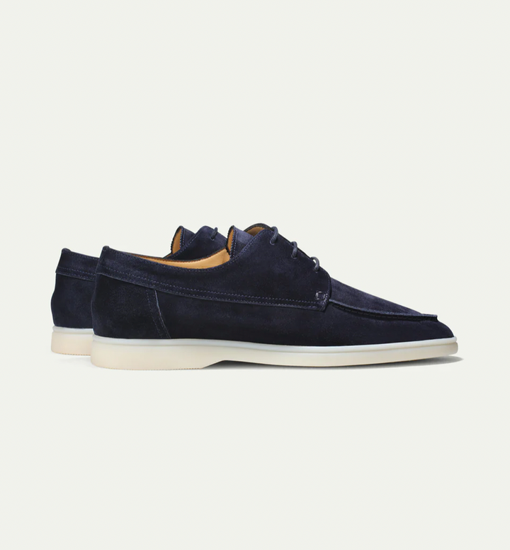Luxury Leather Loafers for Men - Aiden-Navy Blue-38-State of Style