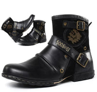 Luxury Men's Boots with Retro Charm - Elliot-Black-6-State of Style