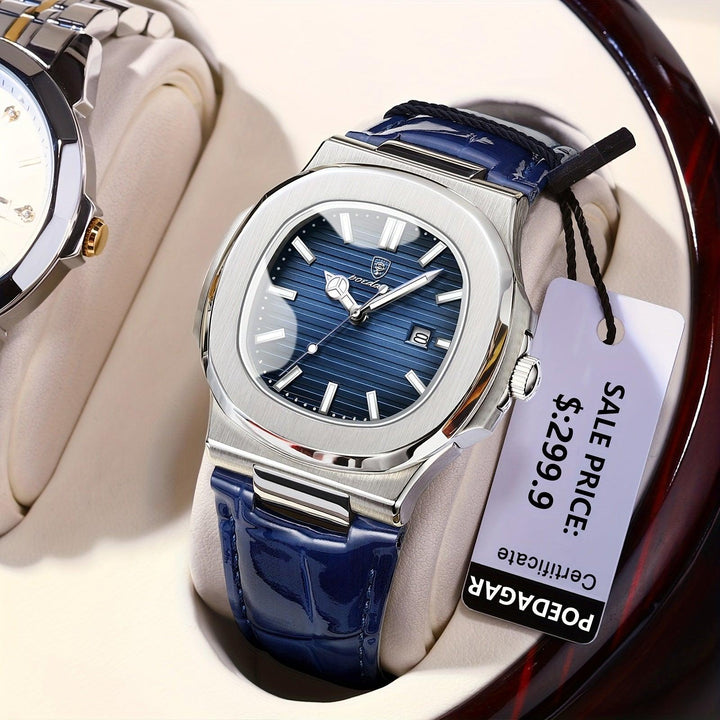 Luxury Men's Watch - Tempus-Blue-State of Style