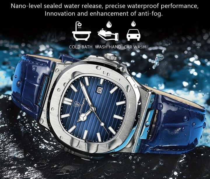 Luxury Men's Watch - Tempus-Blue-State of Style