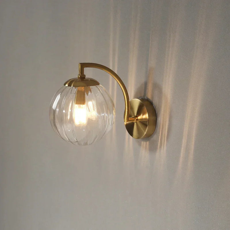 Luxury Modern Wall Lamp Made of Glass - CrystalGlow-Bordeaux red-State of Style