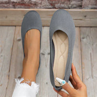 Luxury Orthopedic Ballerinas - Alina-Grey-3.5-State of Style