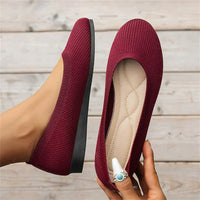 Luxury Orthopedic Ballerinas - Alina-Red-3.5-State of Style