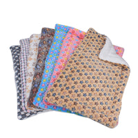 Luxury Pet Blanket - CozyCompanion-Khaki Stars-S (40 x 80 cm)-State of Style
