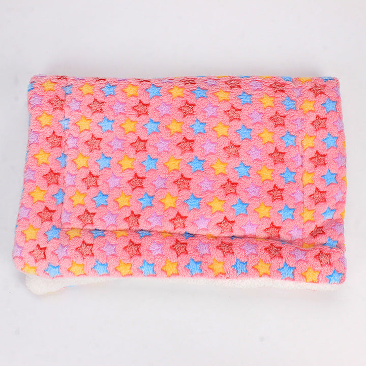 Luxury Pet Blanket - CozyCompanion-Pink Stars-S (40 x 80 cm)-State of Style