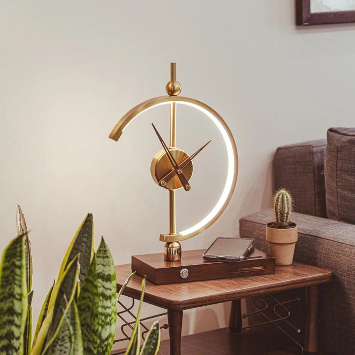 Luxury Rechargeable Lamp Clock - KyotoGlow-State of Style