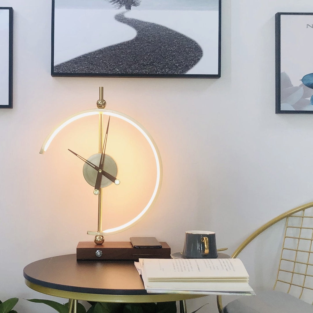 Luxury Rechargeable Lamp Clock - KyotoGlow-State of Style